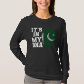It s In My DNA Pakistani Flag pakistan Tシャツ (正面)