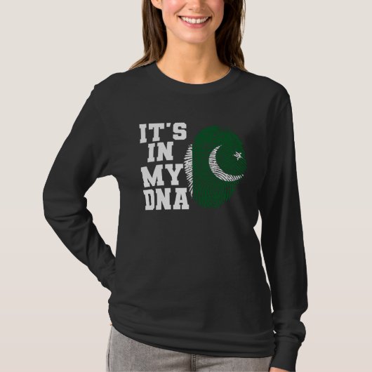 It s In My DNA Pakistani Flag pakistan Tシャツ (正面)