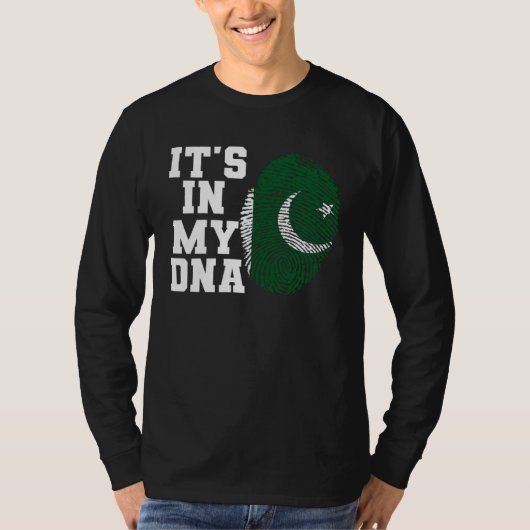 It s In My DNA Pakistani Flag pakistan Tシャツ (正面)