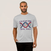 It´s in my dna pool ball tシャツ (正面フル)