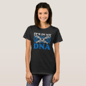 It s in my DNA Scotland Flag Scottish  Distressed  Tシャツ (正面フル)