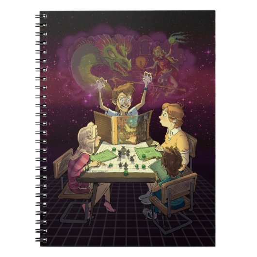 “It’s Just a Fantasy” 6.5 x 8.75" Notebook ノートブック (正面)