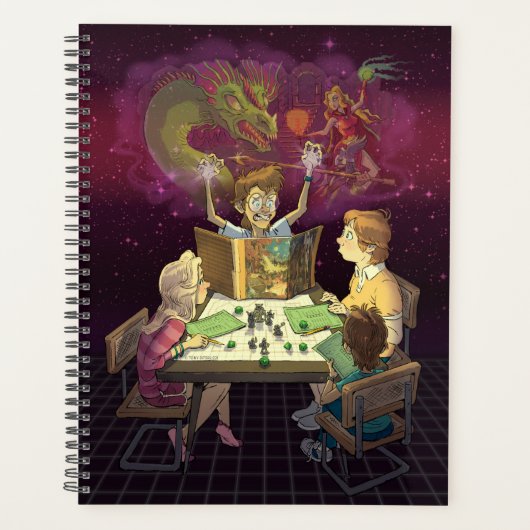 “It’s Just a Fantasy” 8.5 x 11" Planner プランナー手帳 (正面)