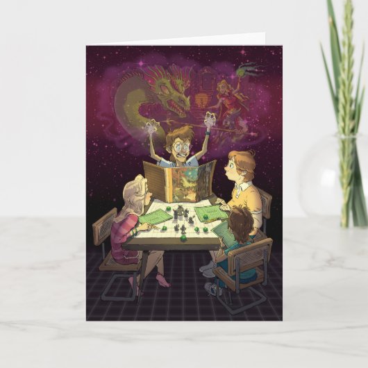 “It’s Just a Fantasy” Greeting Card カード (正面)