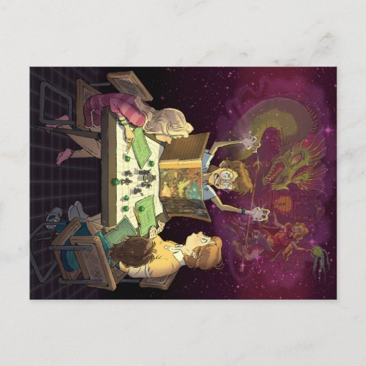 “It’s Just a Fantasy” Postcard ポストカード (正面)