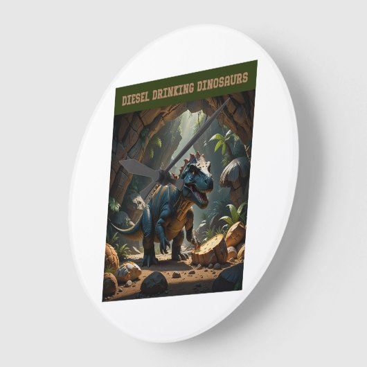 It’s Just Bread ラージ壁時計 (傾斜)