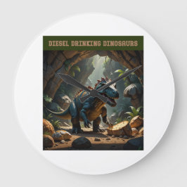 It’s Just Bread ラージ壁時計