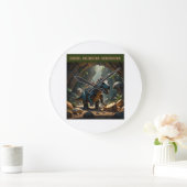 It’s Just Bread ラージ壁時計 (ホーム)