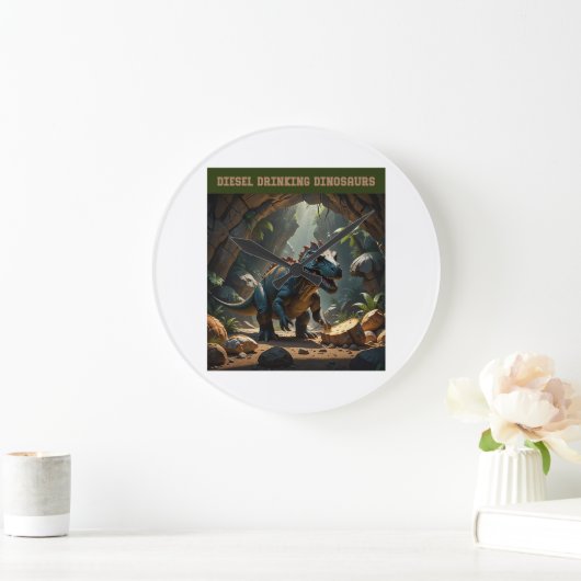 It’s Just Bread ラージ壁時計 (ホーム)