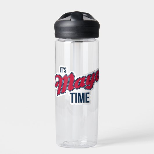 It’s Maye Time Water Bottle | Game Day Fan Gear ウォーターボトル (正面)