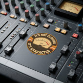 It’s Not Clipping, It’s Character – Audio Engineer ラウンドシール
