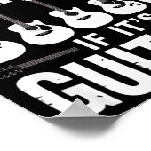 It’s Not Hoarding If It’s Guitars Funny Guitarist  ポスター (角)