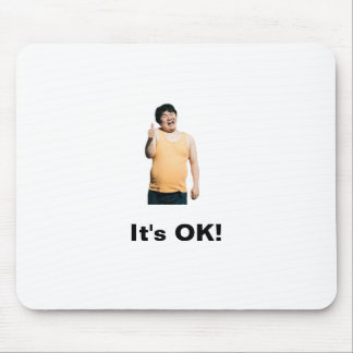 “It’s OK!” Mouse Pad – Positivity at Your Fingerti マウスパッド