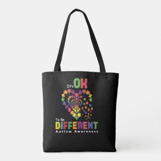 It’s OK to Be Different — Celebrating Neurodiversi トートバッグ (裏面)