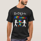 IT S OK TO BE DIFFERENT Tシャツ (正面)