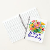 It’s Okay To Bloom Slowly ノートブック (内部)