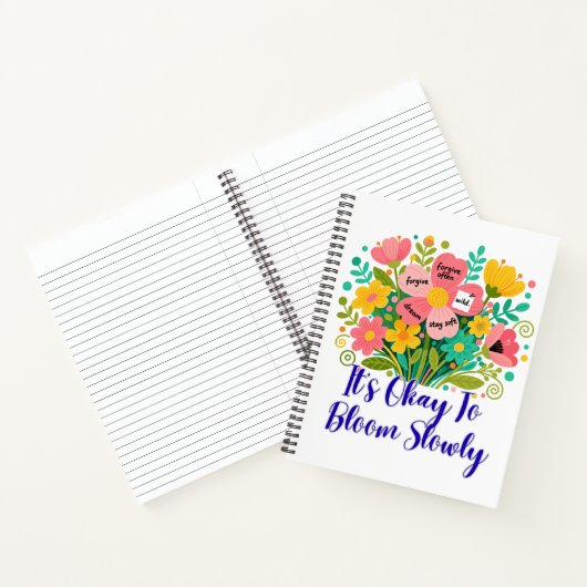 It’s Okay To Bloom Slowly ノートブック (内部)