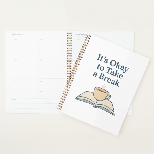 It’s Okay to Take a Break プランナー手帳 (ディスプレー)