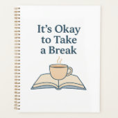 It’s Okay to Take a Break プランナー手帳 (正面)