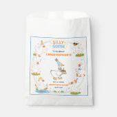 It’s ONE Silly Goose Retro 1st Birthday Fun Modern フェイバーバッグ (正面)