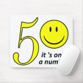 it 's only a number 50 マウスパッド (マウス)