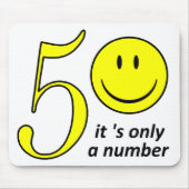 it 's only a number 50 マウスパッド (正面)