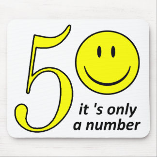 it 's only a number 50 マウスパッド