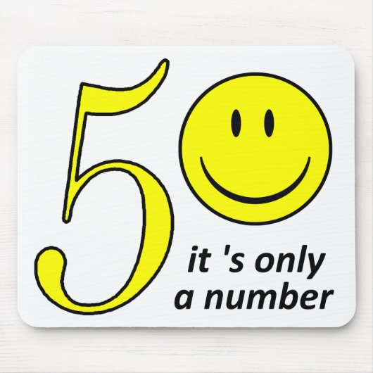 it 's only a number 50 マウスパッド (正面)