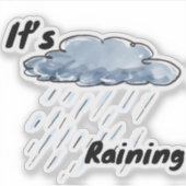 It’s Raining Cloud シール (正面)