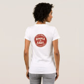 It’s Simple But It Ain’t Easy Tシャツ (裏面フル)