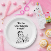 It’s the Affordability Stupid ペーパープレート (パーティー)