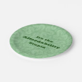 It’s the Affordability Stupid ペーパープレート (アングル)