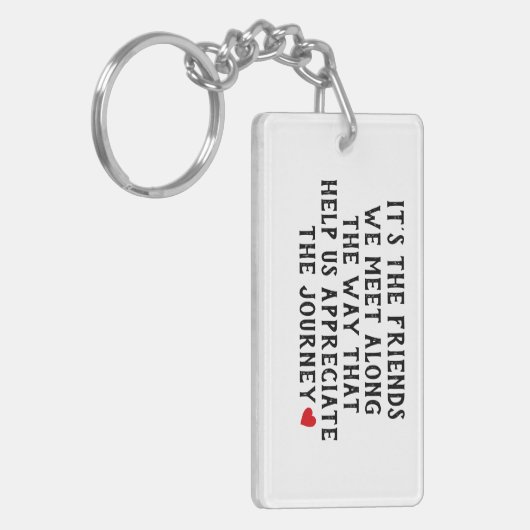 It’s the Friends We Meet Along the Way キーホルダー (正面左)