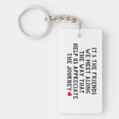 It’s the Friends We Meet Along the Way キーホルダー (正面)