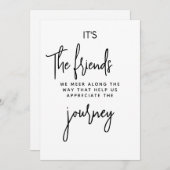 It’s the Friends We Meet Along the Way シーズンカード (正面/裏面)