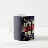 It’s the Little Things Inspirational Mug コーヒーマグカップ (正面左)