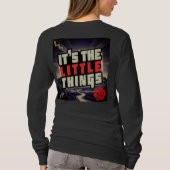 It’s the Little Things - Long Sleeve T-Shirt Tシャツ (裏面)
