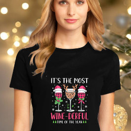 It’s the Most Wine-Derful Time of the Year T-Shirt トライブレンドTシャツ