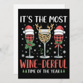 It’s the Most Wine-Derful Time of the Year Wine  シーズンカード (正面/裏面)
