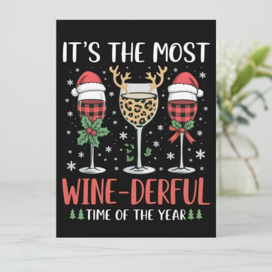 It’s the Most Wine-Derful Time of the Year Wine  シーズンカード (スタンド正面)