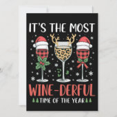 It’s the Most Wine-Derful Time of the Year Wine  シーズンカード (正面)