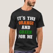 It s The Orange and Green for me  HBCU Tシャツ (正面)