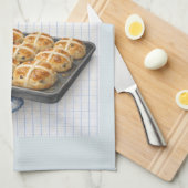 It’s Time – Hot Cross Buns Easter Towel キッチンタオル (四つ折り)