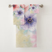 It’s Time To Bloom Tie Dye Florals バスタオルセット (インサイチュ)
