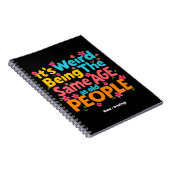 It’s Weird Being The Same Age As Old People Funny  ノートブック (右側)