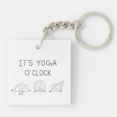 It’s Yoga O’Clock Sheep キーホルダー (裏面)