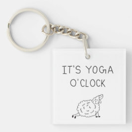 It’s Yoga O’Clock Sheep キーホルダー