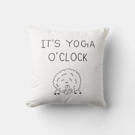 It’s Yoga O’Clock Sheep クッション