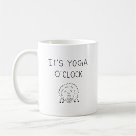 It’s Yoga O’Clock Sheep コーヒーマグカップ