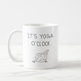 It’s Yoga O’Clock Sheep コーヒーマグカップ